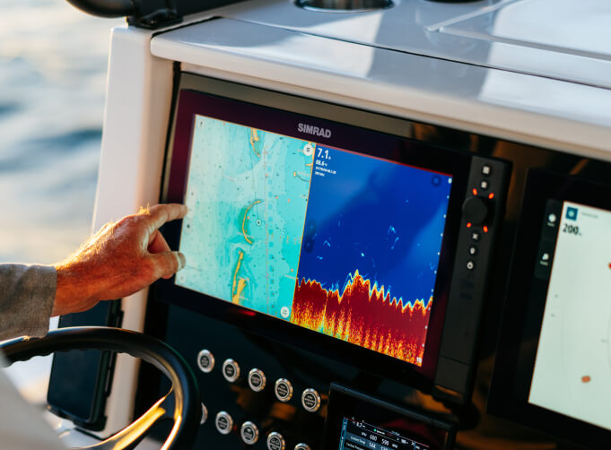 Simrad NSS 4 özelleştirilebilir ekranlar