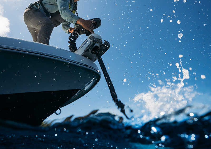 Simrad RECON trolling motor kurulumu